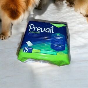 Prevail Dog Housebreaking Pads Green and Blue